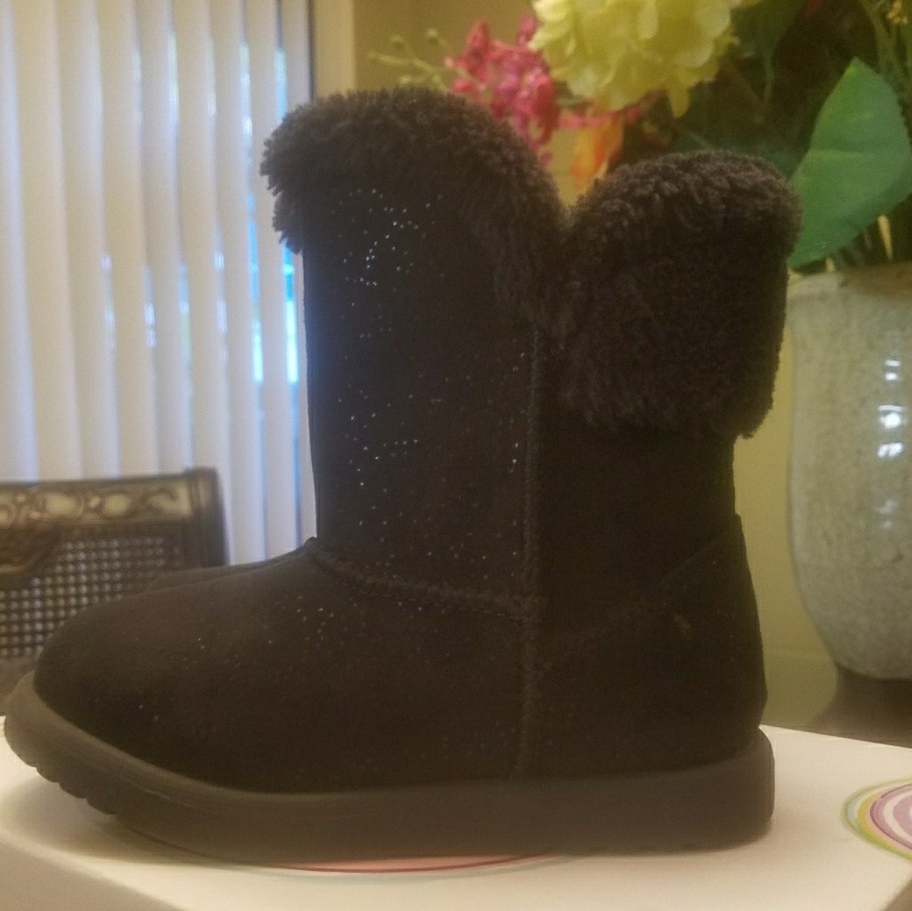Toddler girls boots, black